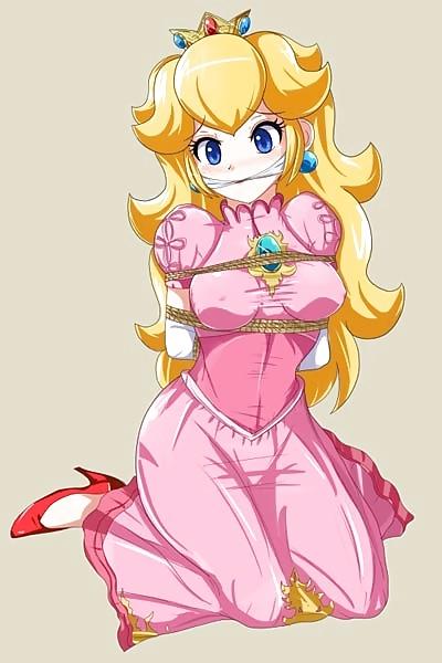 22P Peach The Bitch - Video Game Porn