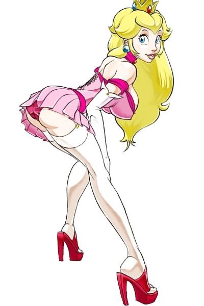 22P Peach The Bitch - Video Game Porn