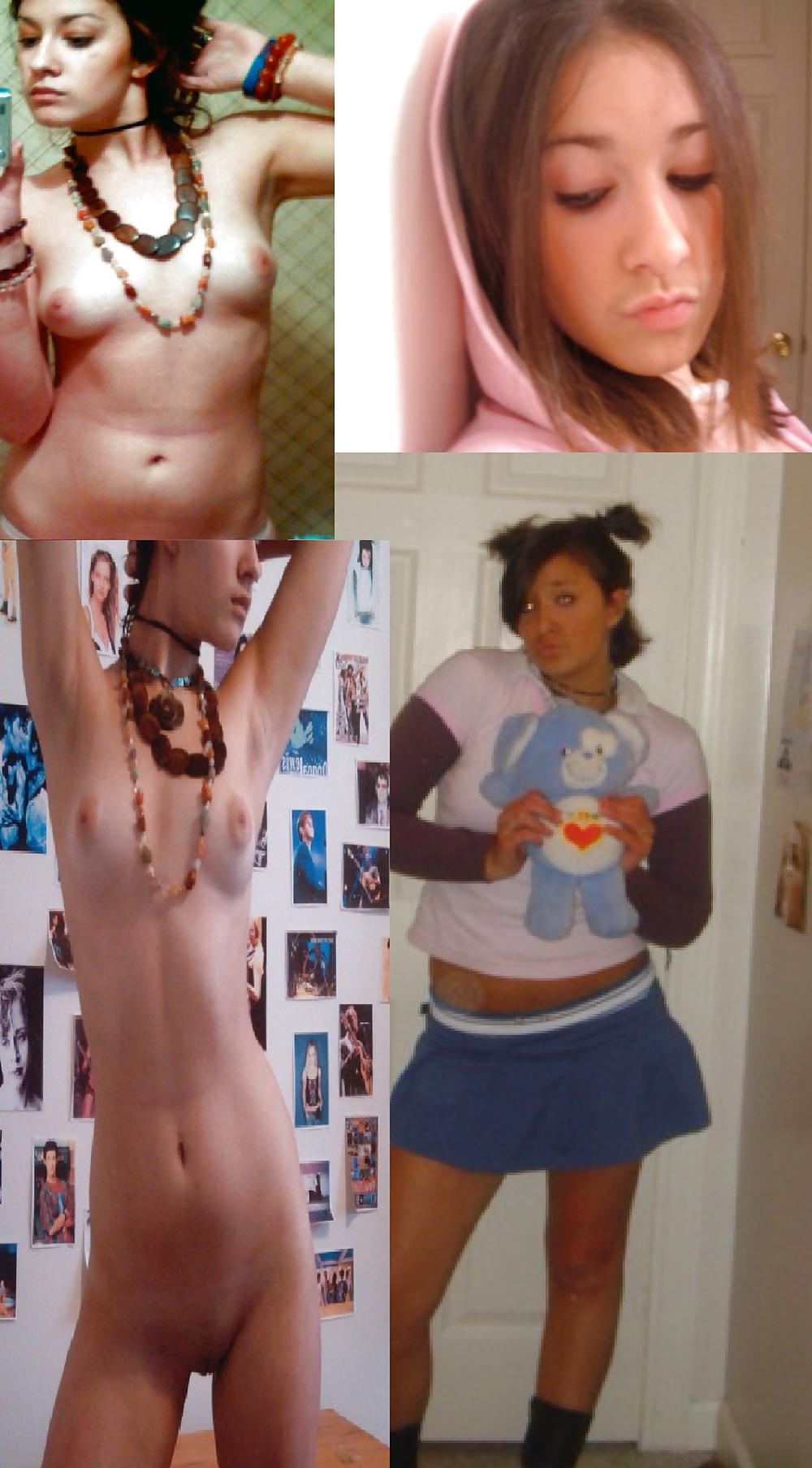 25P Real Dressed and Undressed Cuties 6
