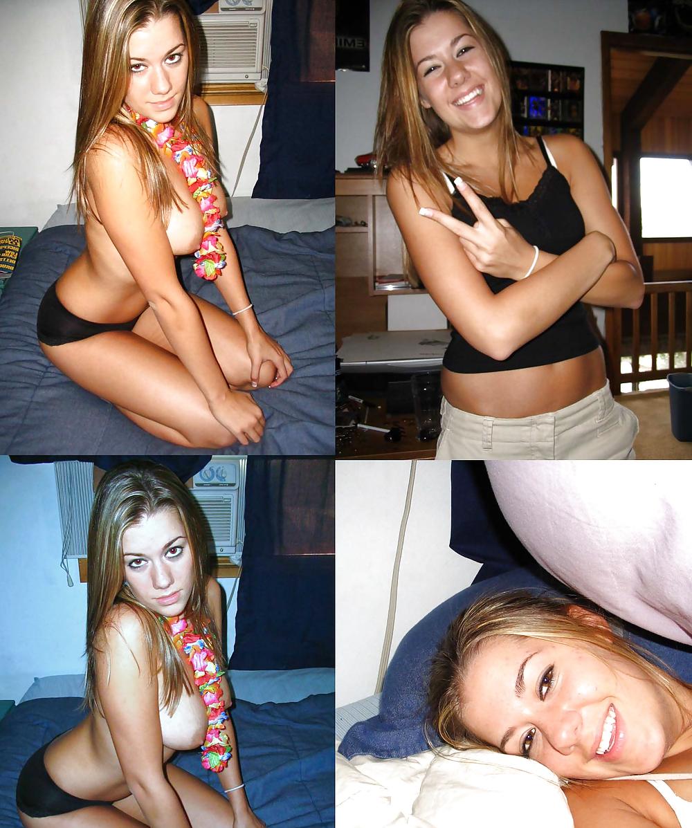 25P Real Dressed and Undressed Cuties 6