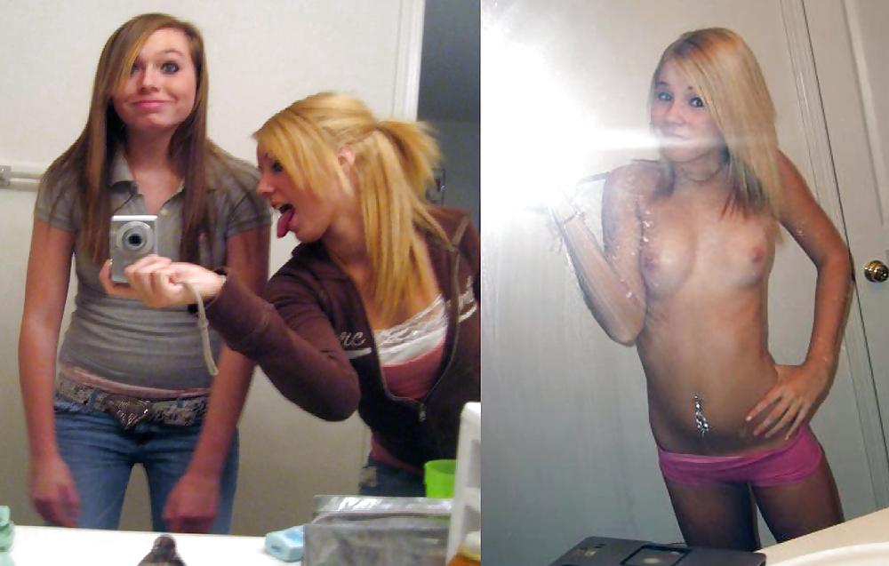25P Real Dressed and Undressed Cuties 6