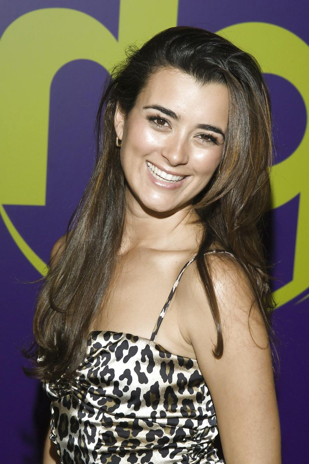 25P Cote de Pablo cum bitch