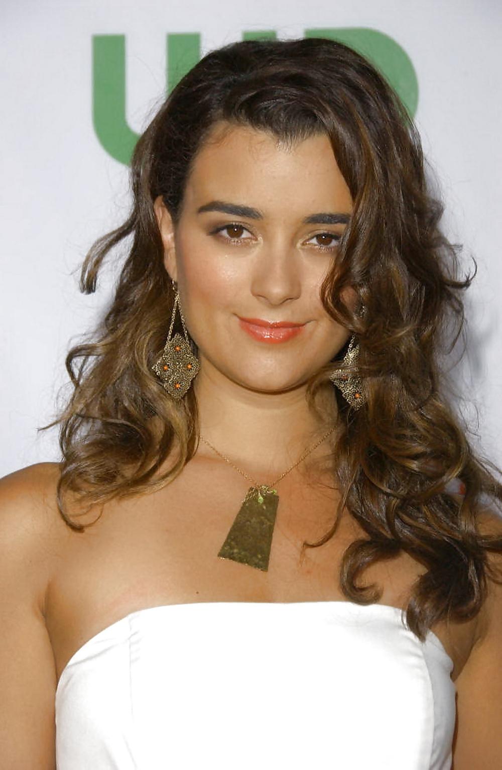 25P Cote de Pablo cum bitch