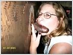 25P Females at the gloryhole