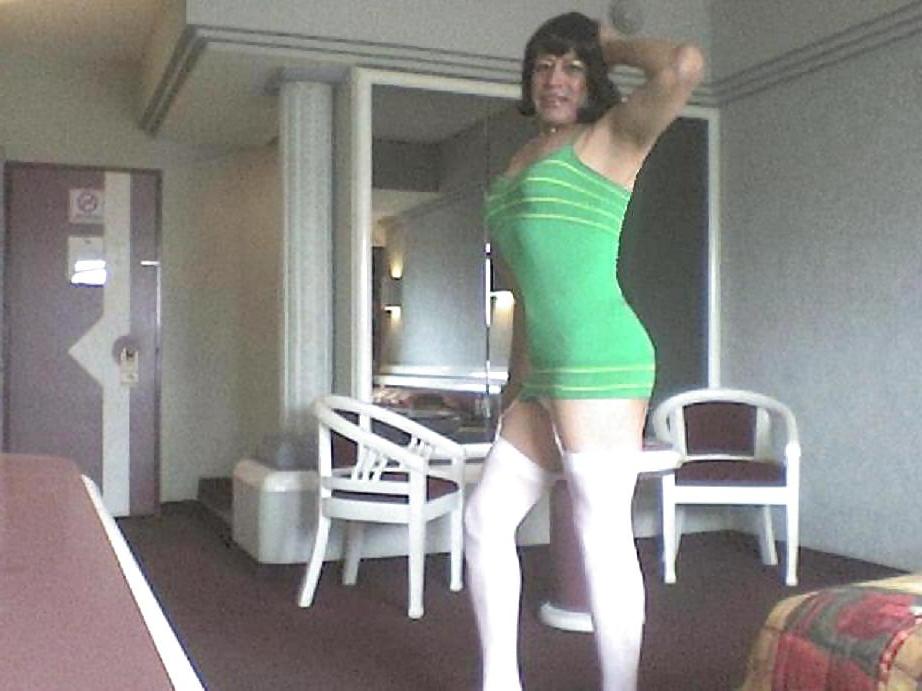 25P Real amateur sexy crosdresser