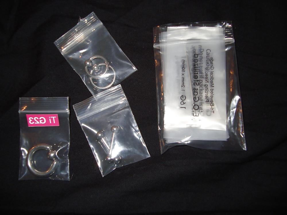 25P My new toys and piercings