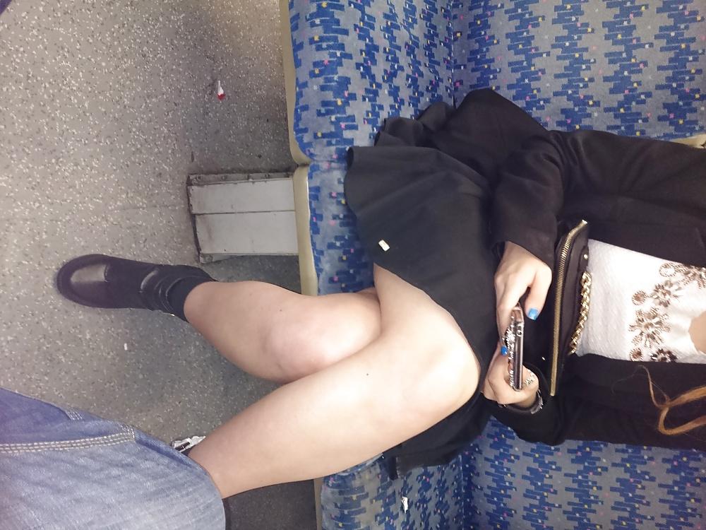 12P Hot girls on train