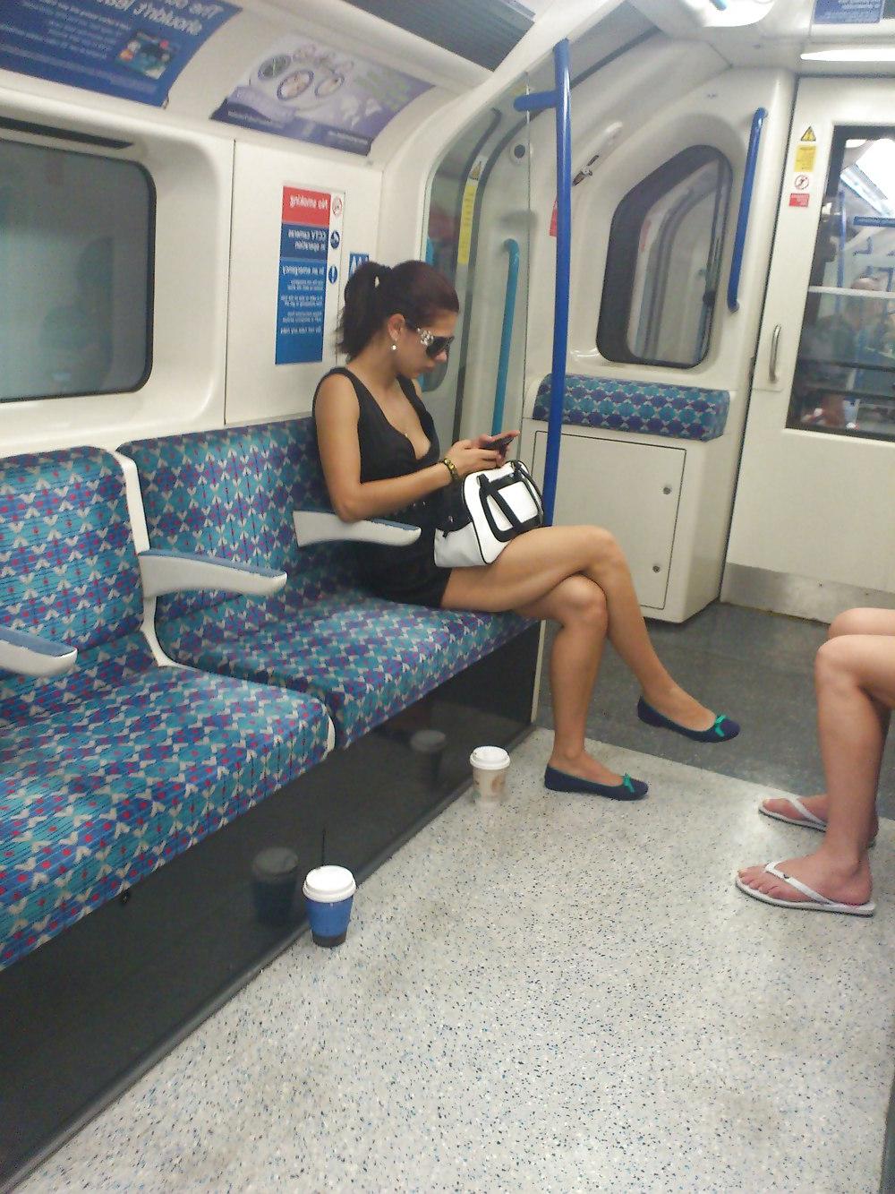 12P Hot girls on train