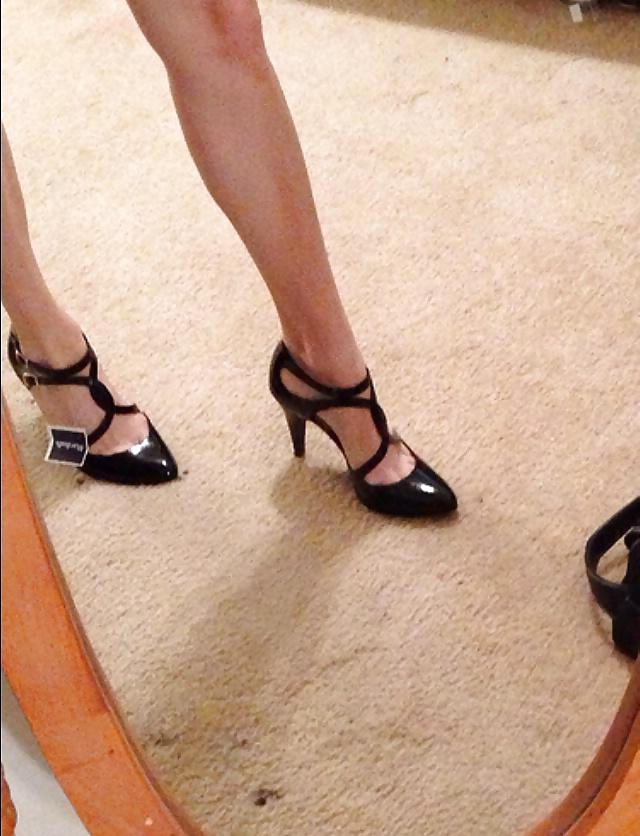 10P Black High Heel Play