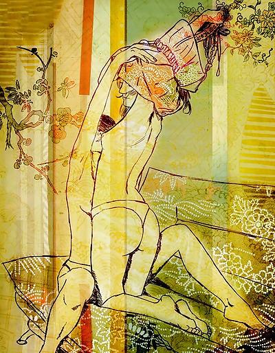 24P Erotic Art Paintings