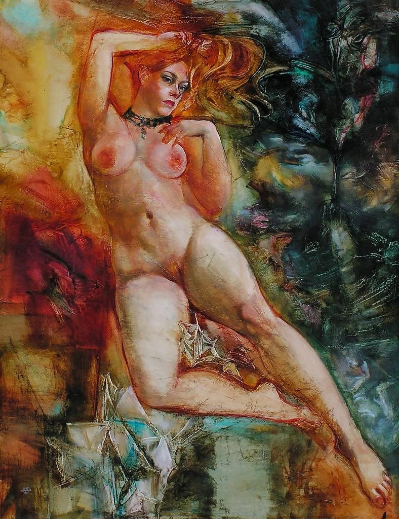 24P Erotic Art Paintings