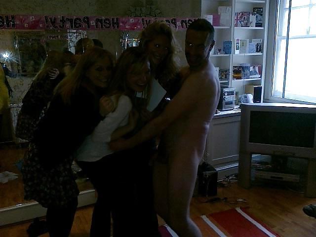 7P Women and cock 9 - More from a real private cfnm art