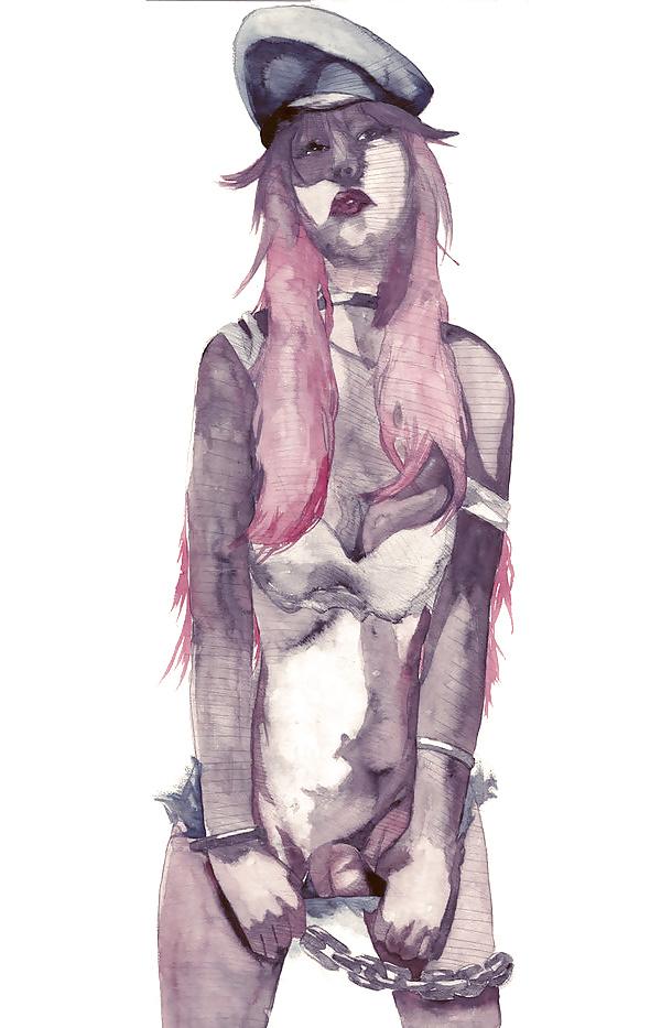 25P Shemale & Tranny Art