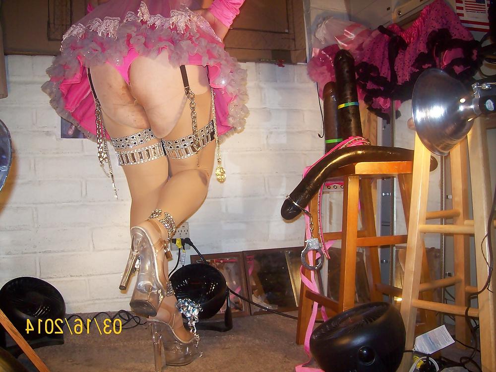 12P Tgirl BBC slut teases BlackJack's BIG BLACK 15inch COCK