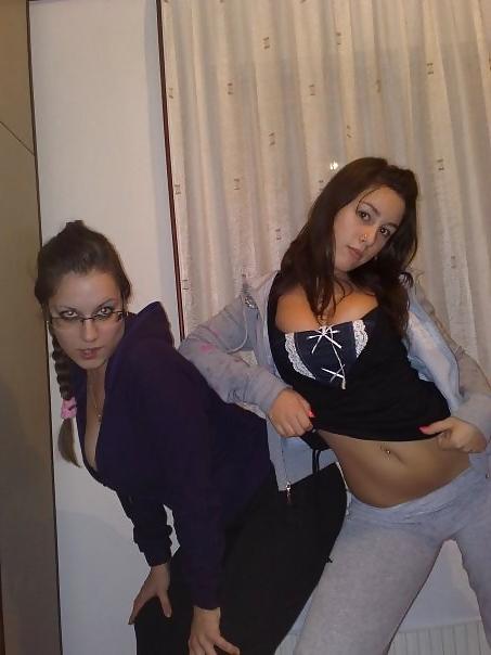 16P Serbian busty slut in glasses
