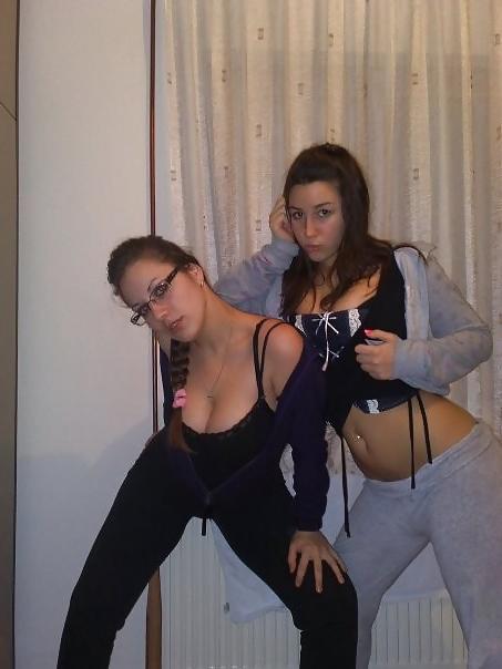 16P Serbian busty slut in glasses