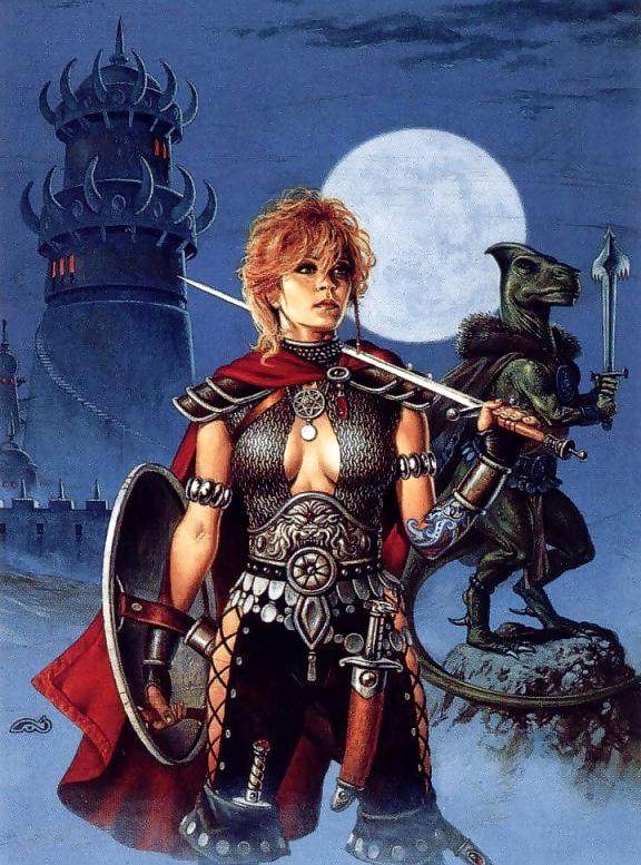 25P Erotic Fantasy Art  5 - Clyde Caldwell