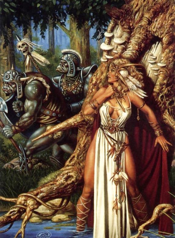 25P Erotic Fantasy Art  5 - Clyde Caldwell
