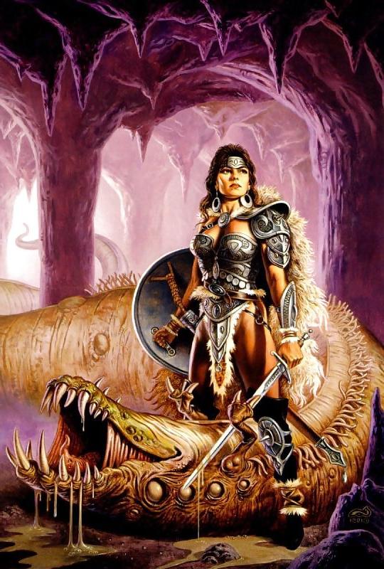 25P Erotic Fantasy Art  5 - Clyde Caldwell