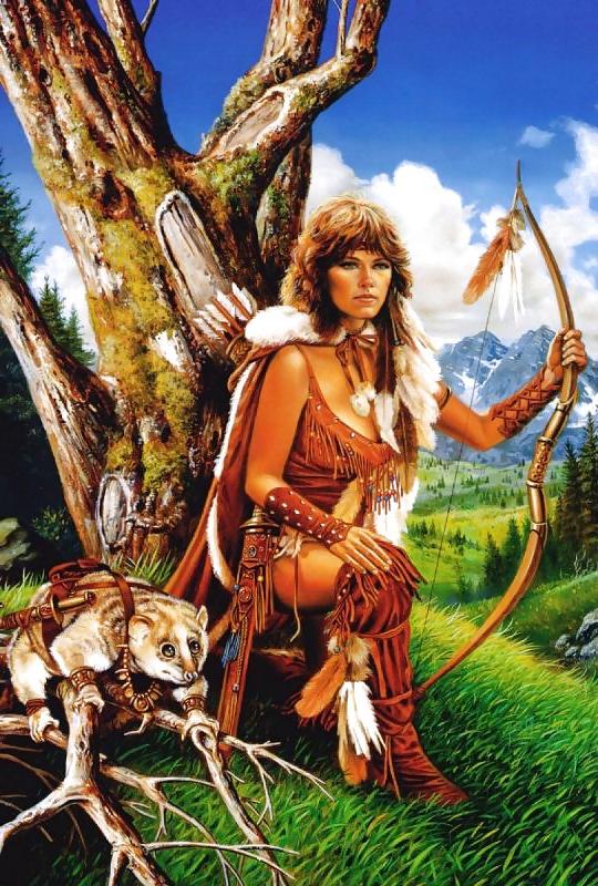 25P Erotic Fantasy Art  5 - Clyde Caldwell