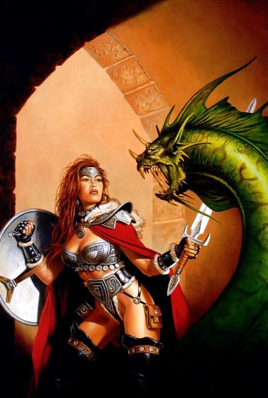 25P Erotic Fantasy Art  5 - Clyde Caldwell