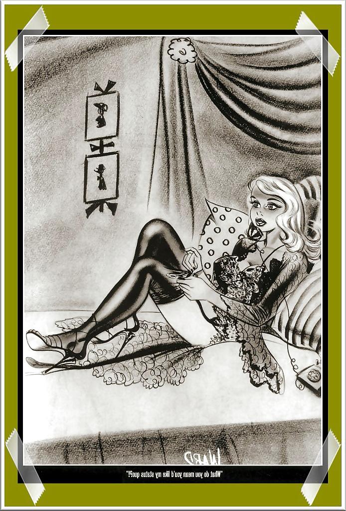 25P Bill Ward Erotic Art