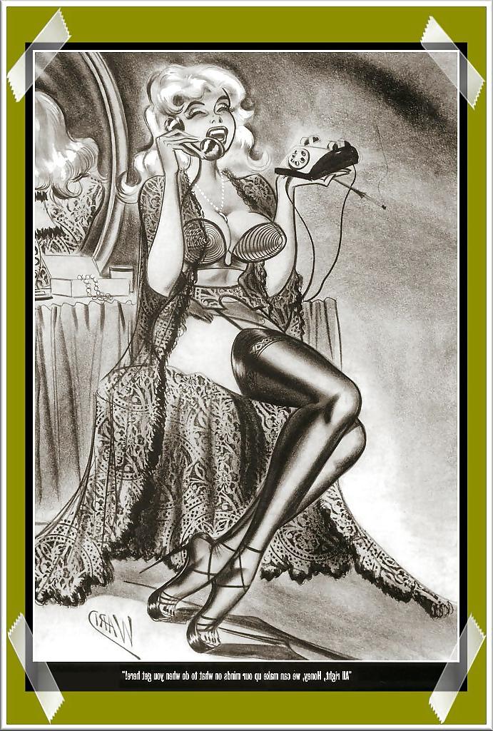 25P Bill Ward Erotic Art