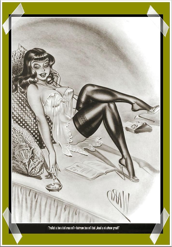 25P Bill Ward Erotic Art
