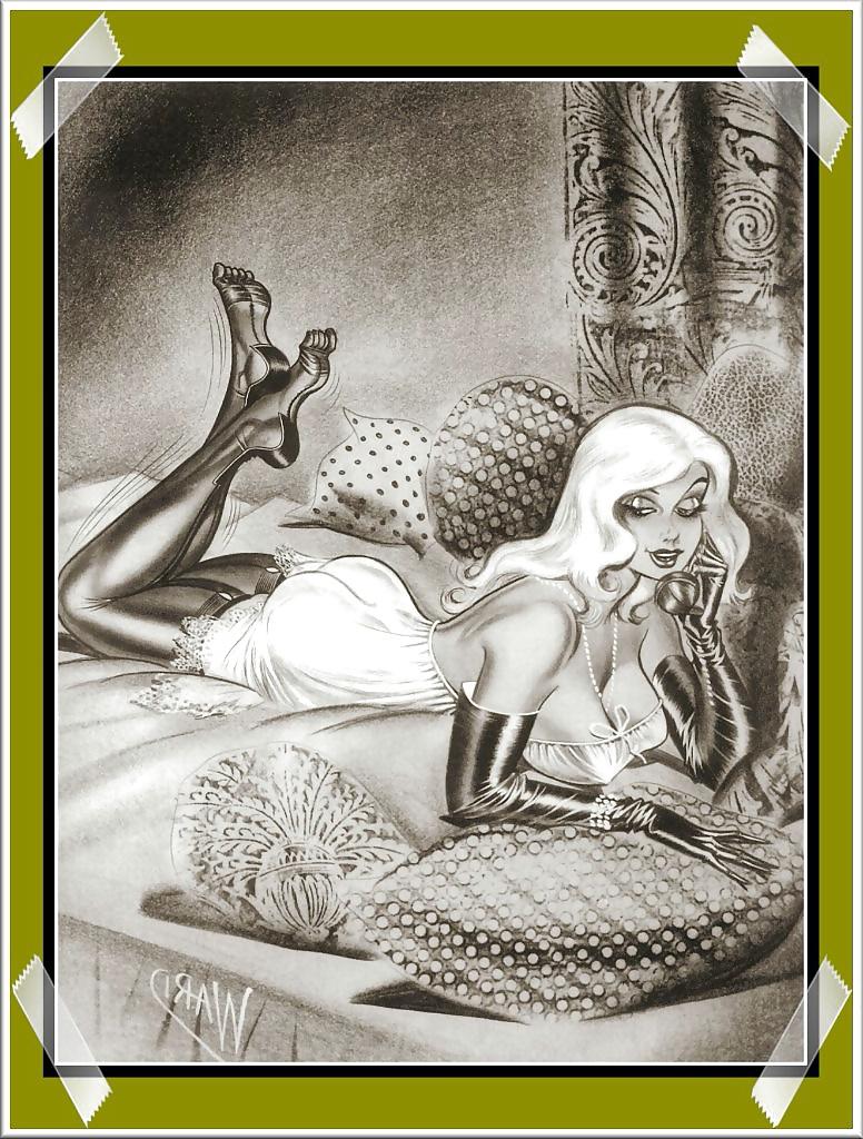 25P Bill Ward Erotic Art