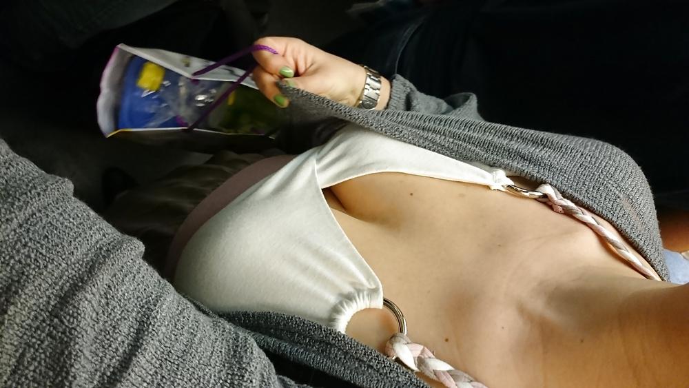 16P Titts on train