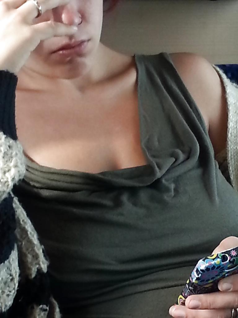 16P Titts on train