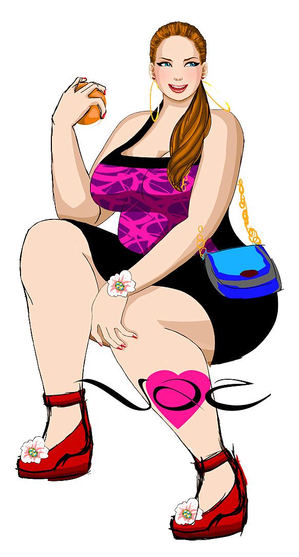 25P BBW ART - For Cum