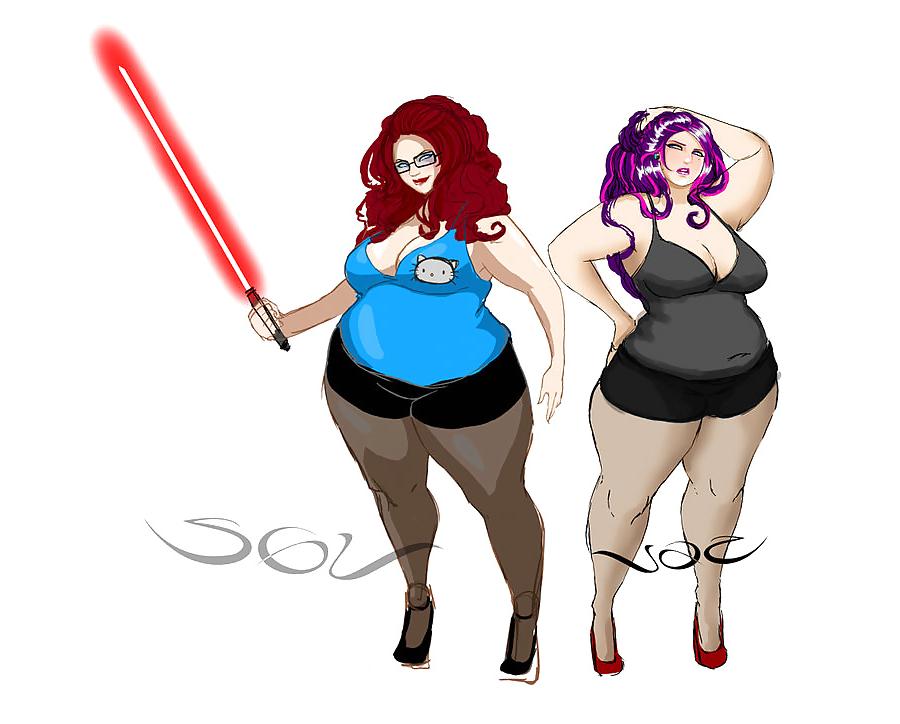 25P BBW ART - For Cum