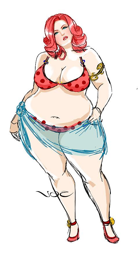 25P BBW ART - For Cum