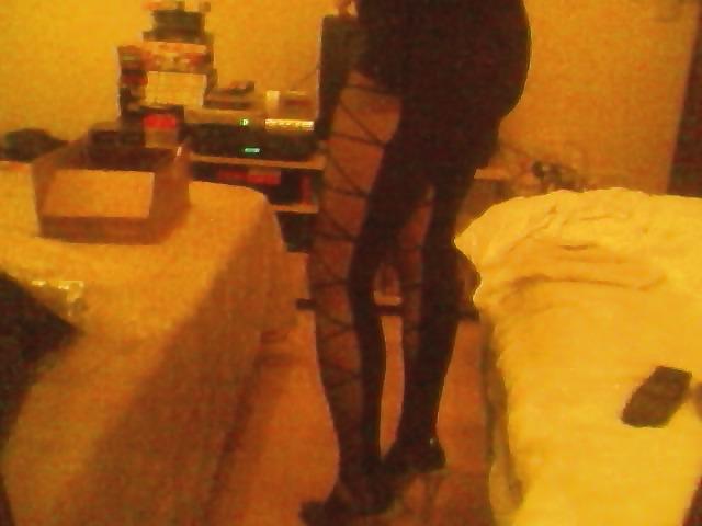 10P Bodystocking tranny teen bitch!