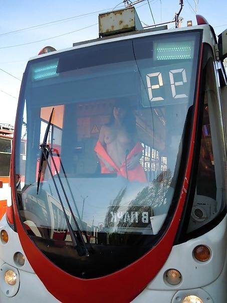 10P Boobs in public transport
