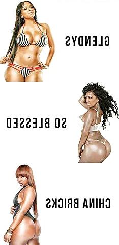 25P Thick big booty black sexy bitch 2