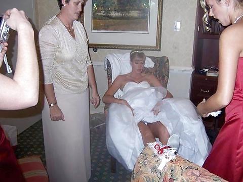 25P A bride to cum on