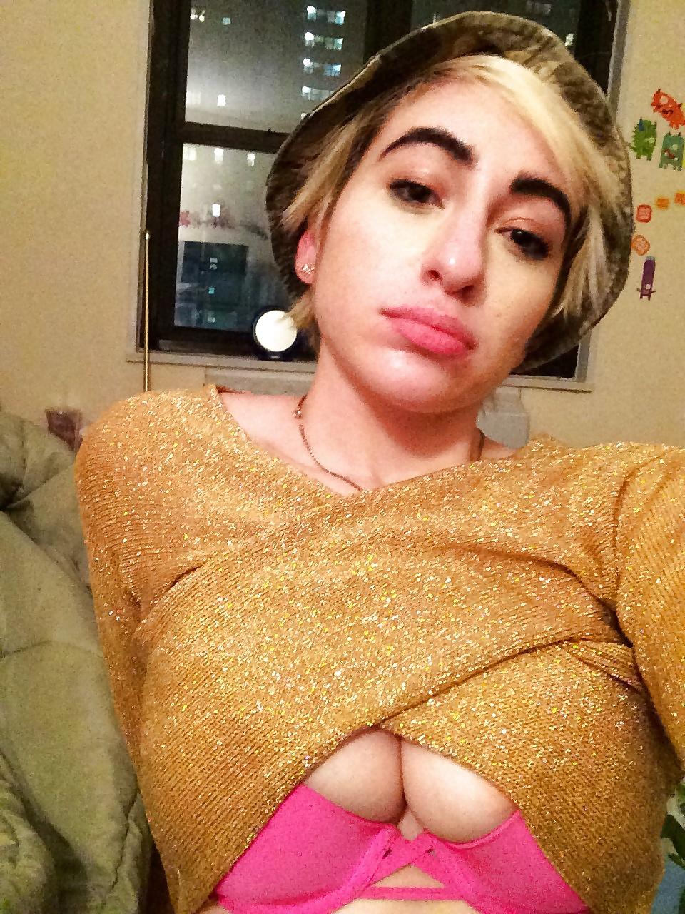 25P Thick White Slut Gets So Many BBC's Spewing Cum