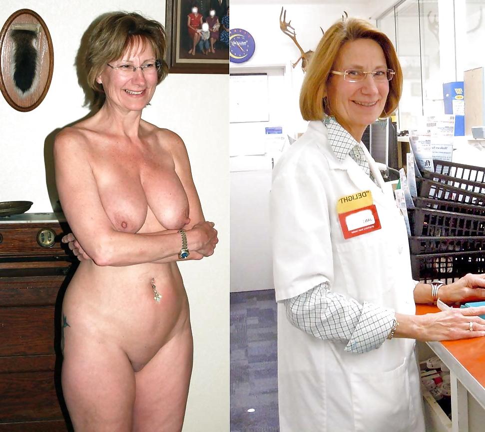 14P Mature mom exposed