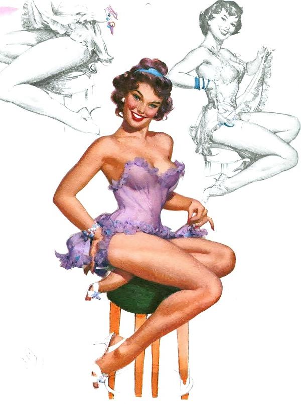 25P Pin-up Art 13 - Al Buell