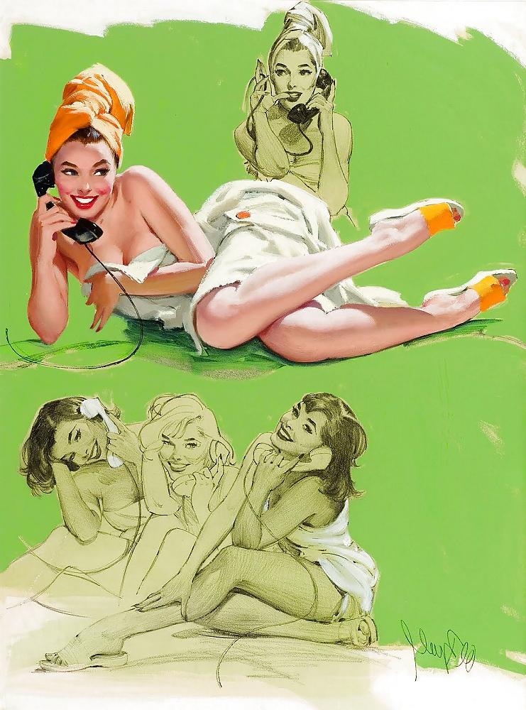 25P Pin-up Art 13 - Al Buell