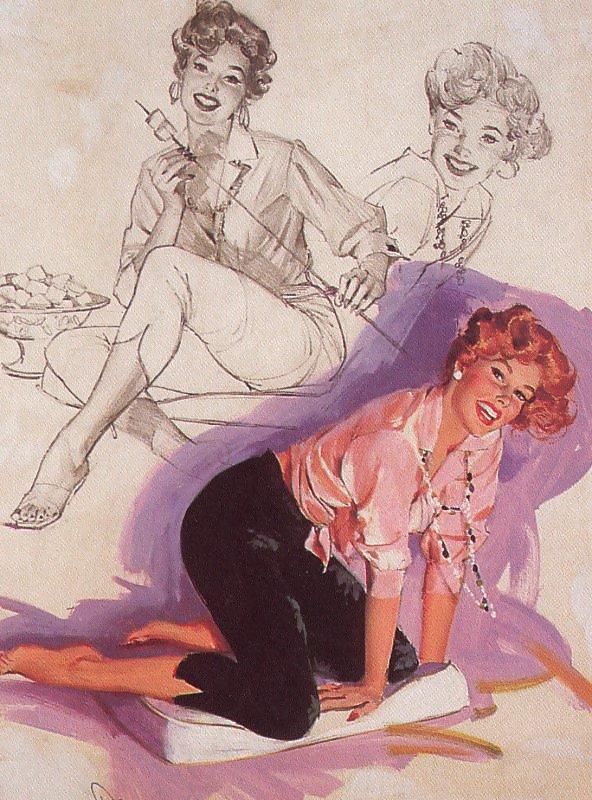 25P Pin-up Art 13 - Al Buell
