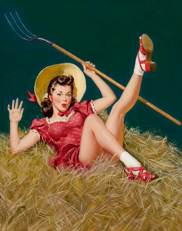 25P Pin-up Art 13 - Al Buell