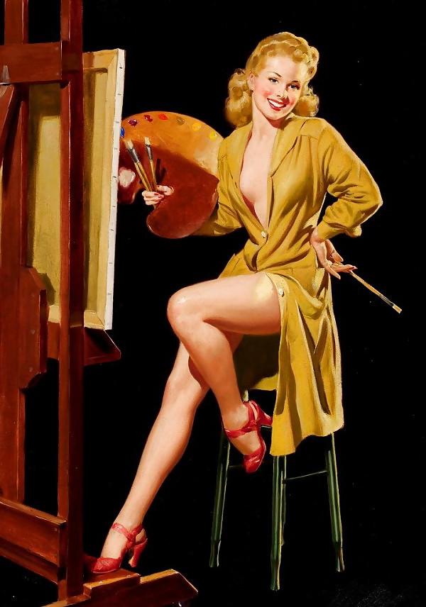 25P Pin-up Art 13 - Al Buell