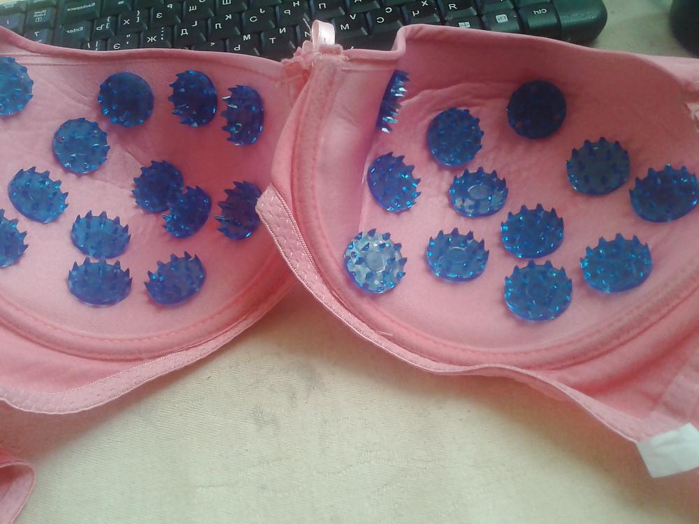 9P Punishment for wearing a brassiere.