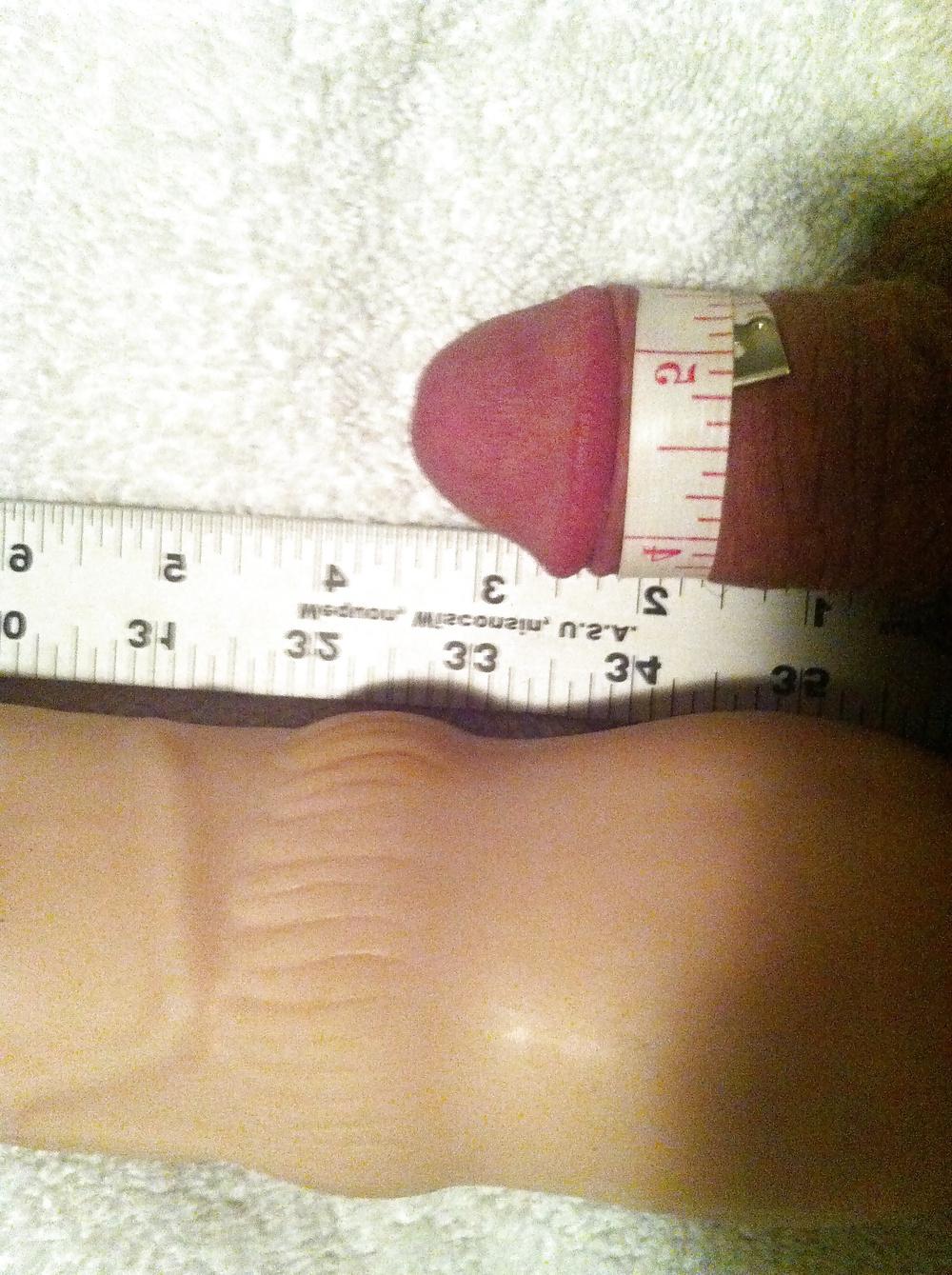 4P My little dick compared to her toys
