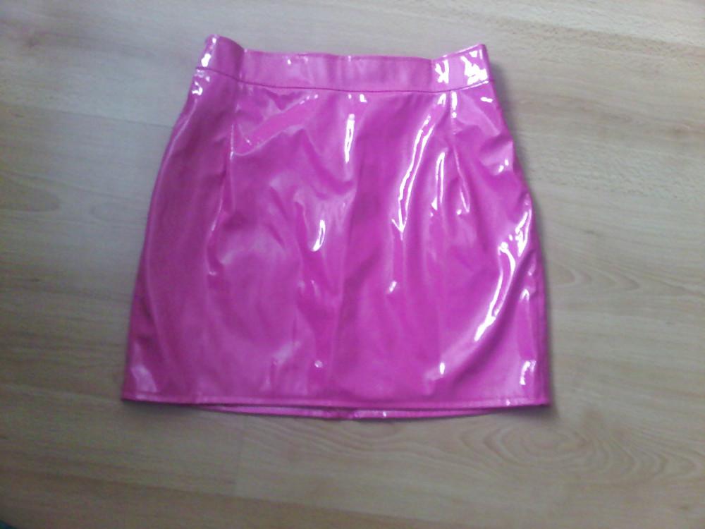 25P SEXY PVC SKIRT