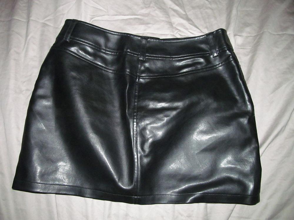 25P SEXY PVC SKIRT