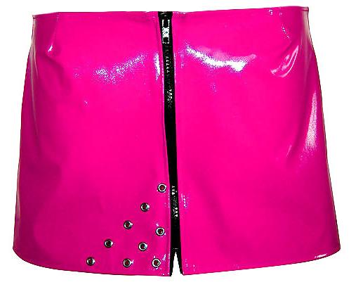 25P SEXY PVC SKIRT